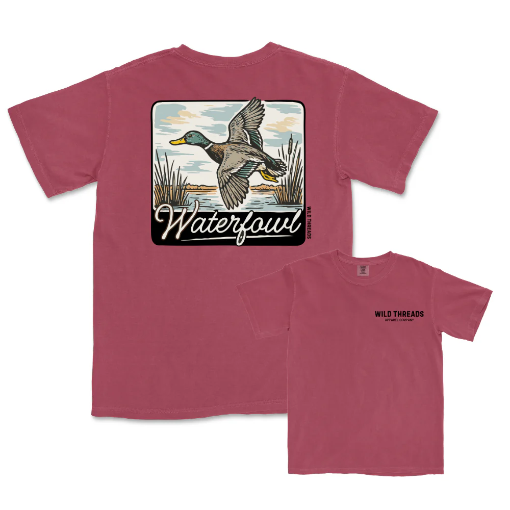 $5 Waterfowl - Men's Tee *Add Any Additional Item To Cart To Unlock $5 Price*