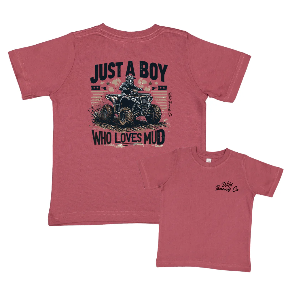 FREE Boy Who Loves Mud Tee *Add Any Additional Item To Cart To Unlock FREE Price* - Image 2