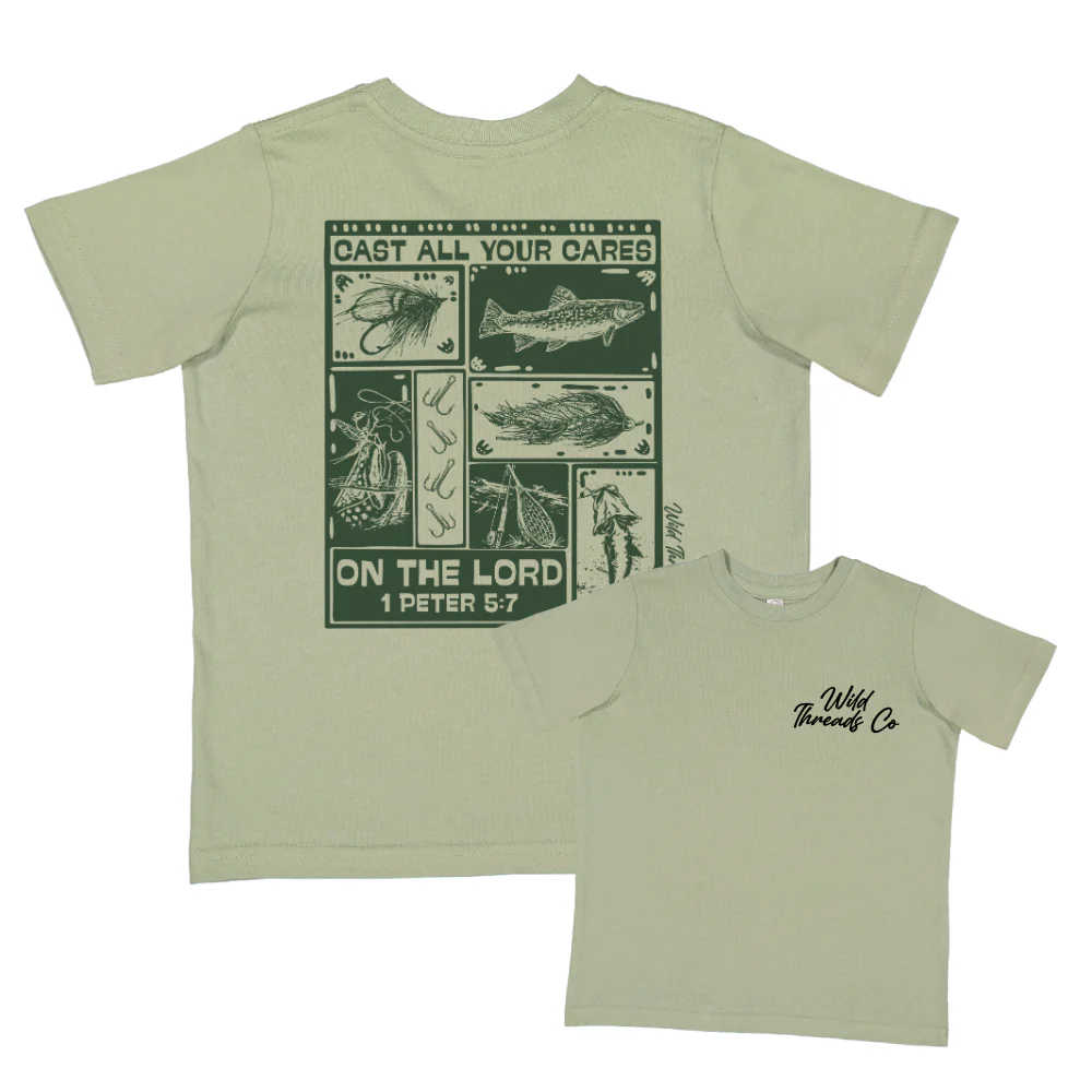 FREE Cast All Your Cares Tee *Add Any Additional Item To Cart To Unlock FREE Price*