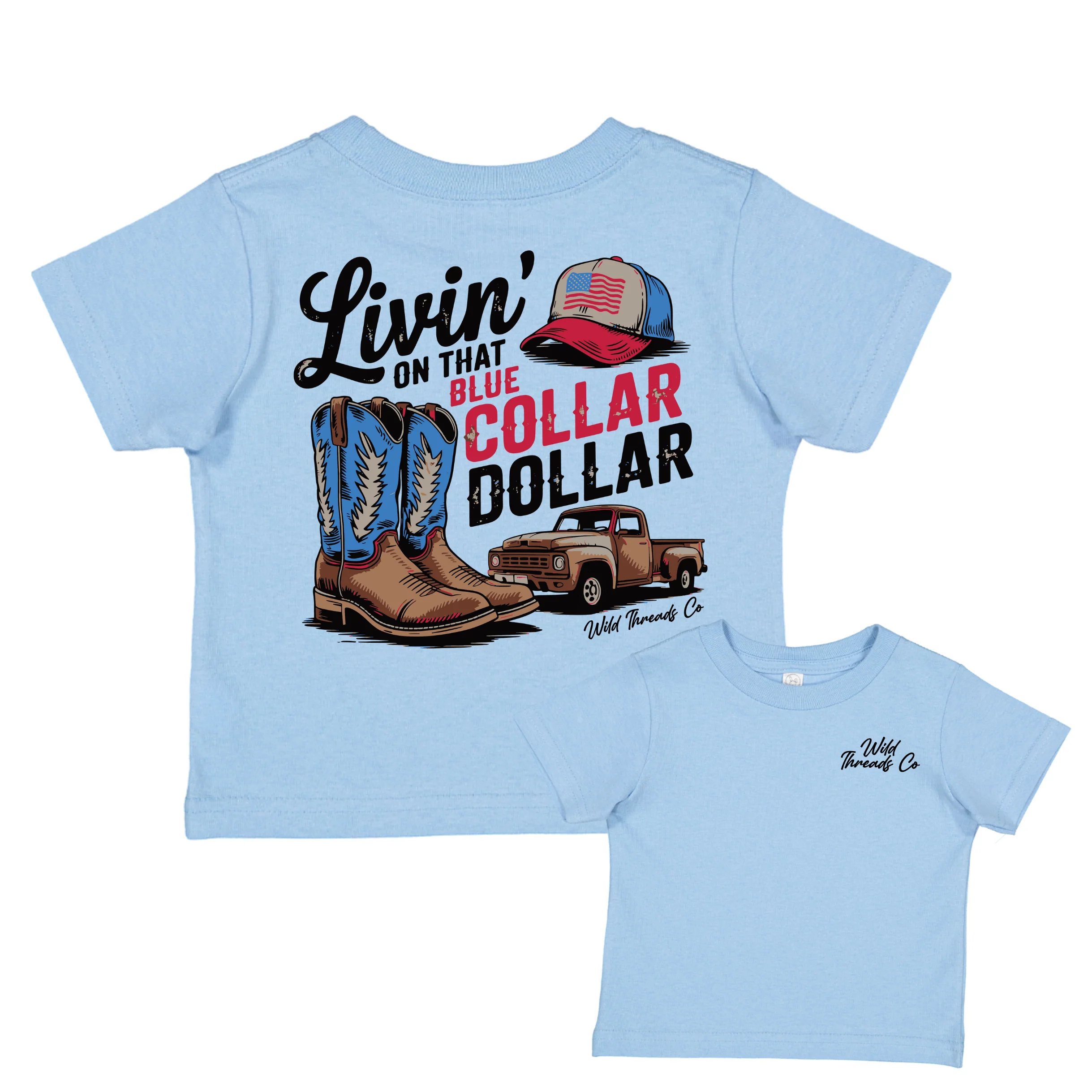 Blue Collar Dollar Tee