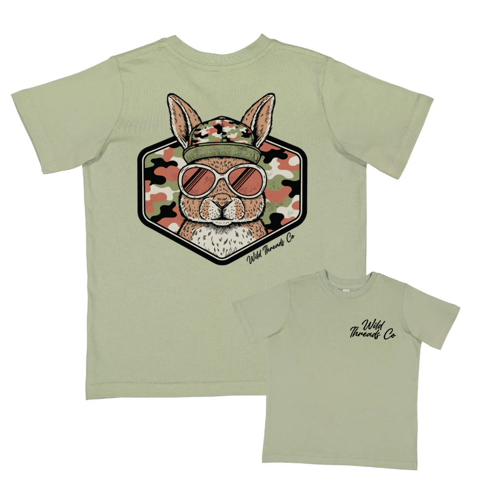 FREE Camo Bunny Tee *Add Any Additional Item To Cart To Unlock FREE Price* - Image 2