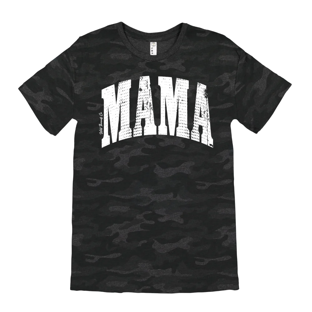 Camo Mama Simple Tee - Image 2