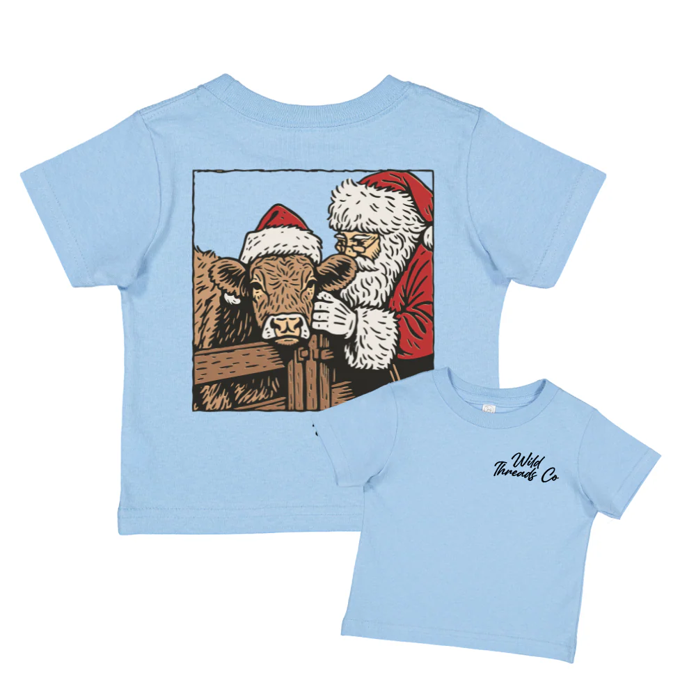 FREE Christmas Cow Tee *Add Any Additional Item To Cart To Unlock FREE Price* - Image 2