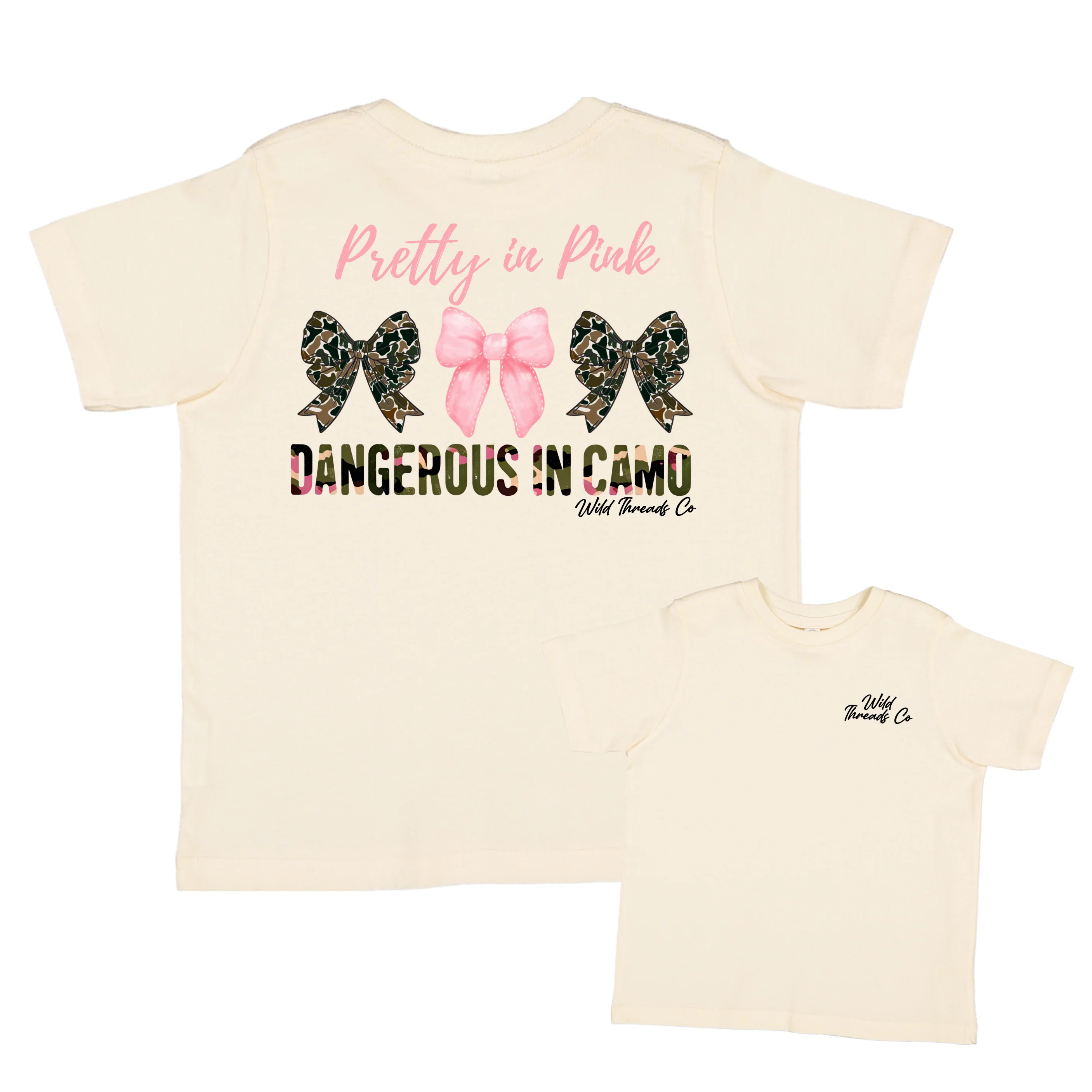 FREE Dangerous In Camo - Bows Tee *Add Any Additional Item To Cart To Unlock FREE Price*