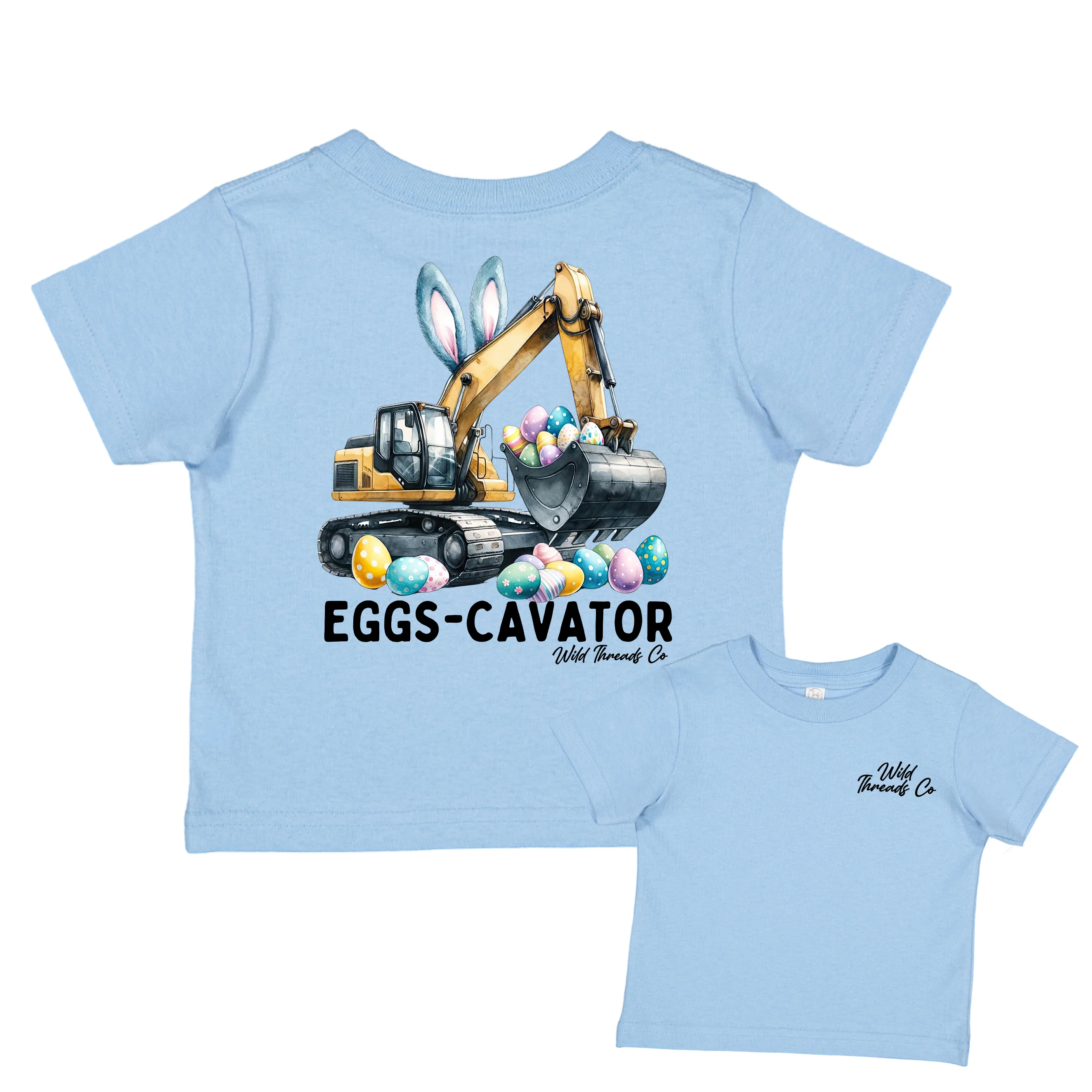 FREE Eggs-cavator Tee *Add Any Additional Item To Cart To Unlock FREE Price* - Image 2