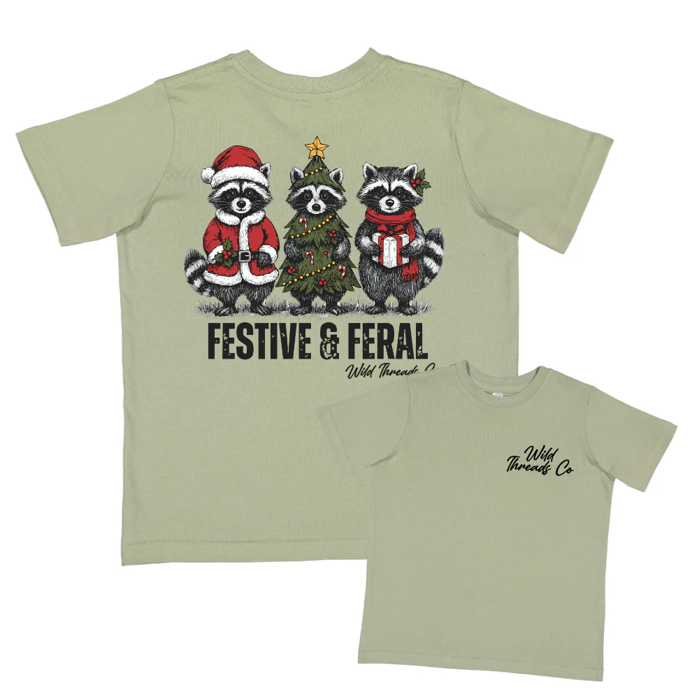 FREE Festive & Feral Tee *Add Any Additional Item To Cart To Unlock FREE Price*
