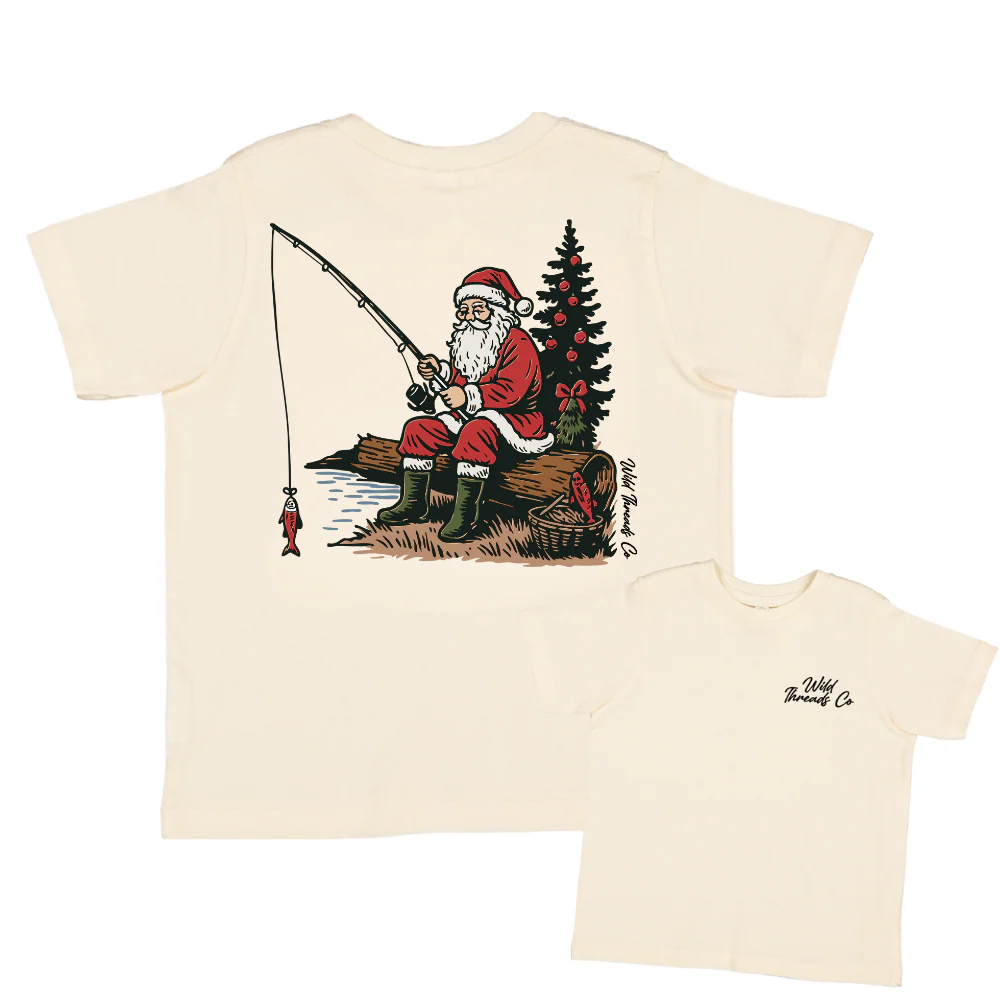 FREE Fishing Santa Tee *Add Any Additional Item To Cart To Unlock FREE Price*