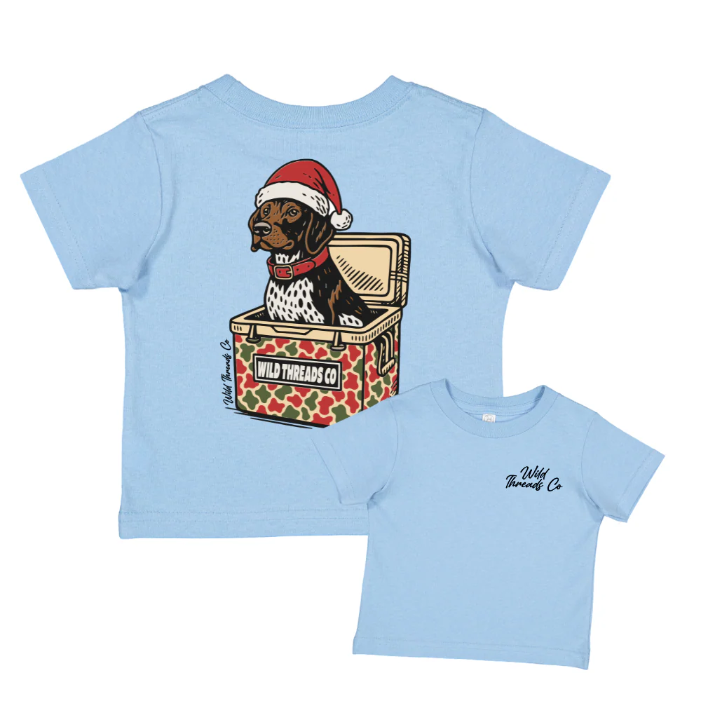 FREE Hunting Dog Cooler Christmas Tee *Add Any Additional Item To Cart To Unlock FREE Price* - Image 3
