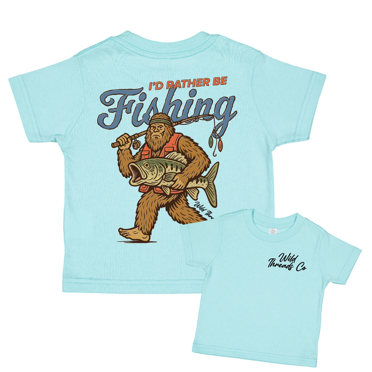I'd Rather Be Fishing Tee - Image 2