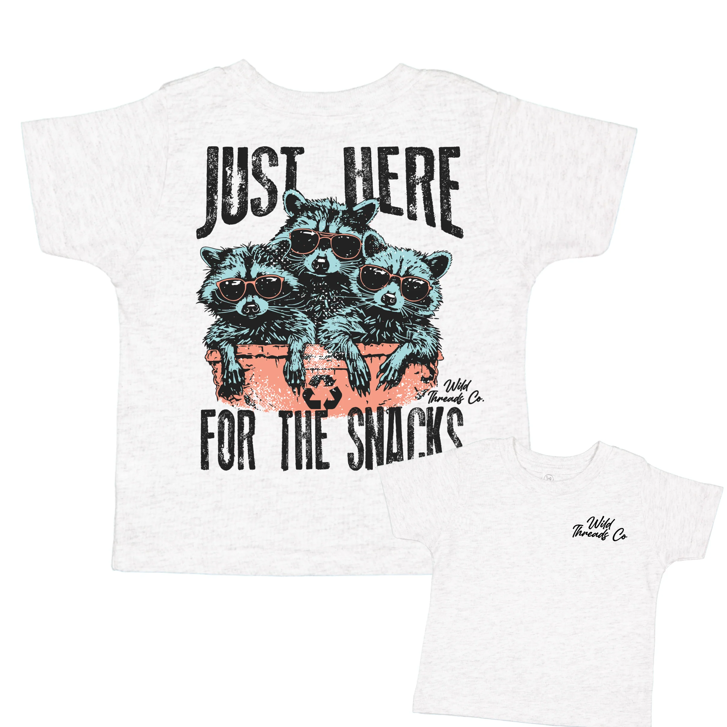 FREE Just Here For The Snacks Tee *Add Any Additional Item To Cart To Unlock FREE Price* - Image 2