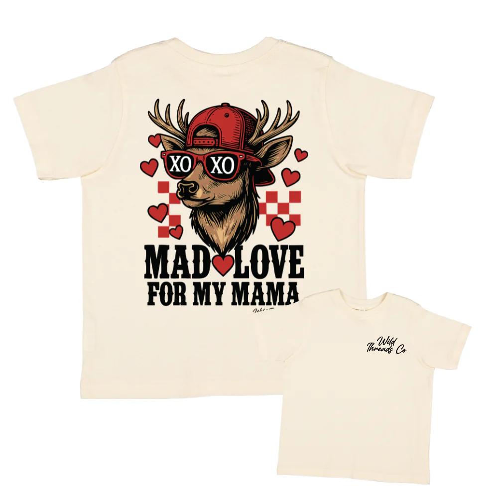 FREE Mad Love For My Mama Tee *Add Any Additional Item To Cart To Unlock FREE Price* - Image 2