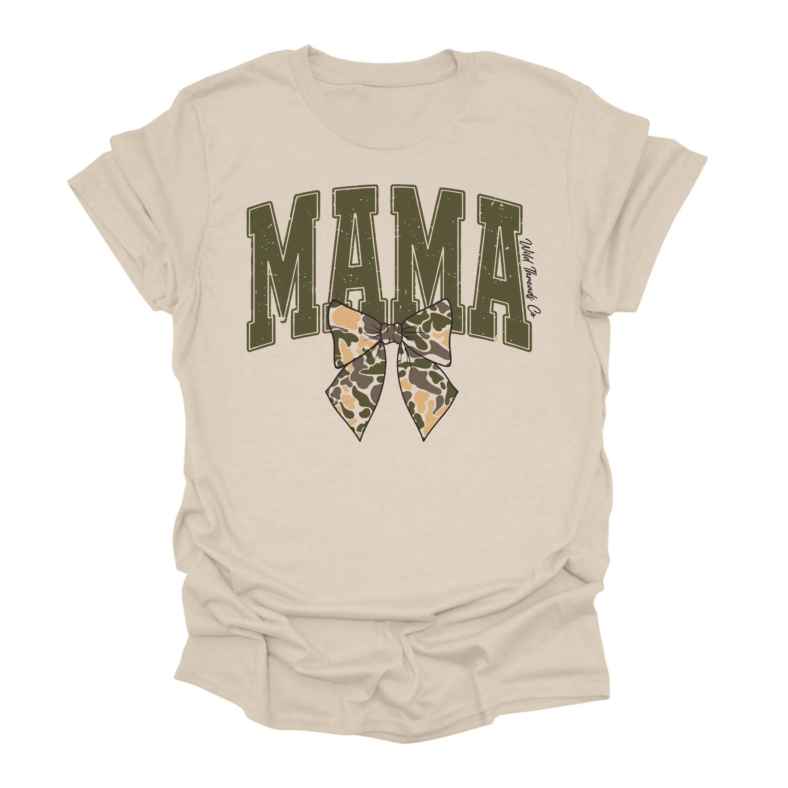 FREE Mama Camo Bow Tee *Add Any Additional Item To Cart To Unlock FREE Price*