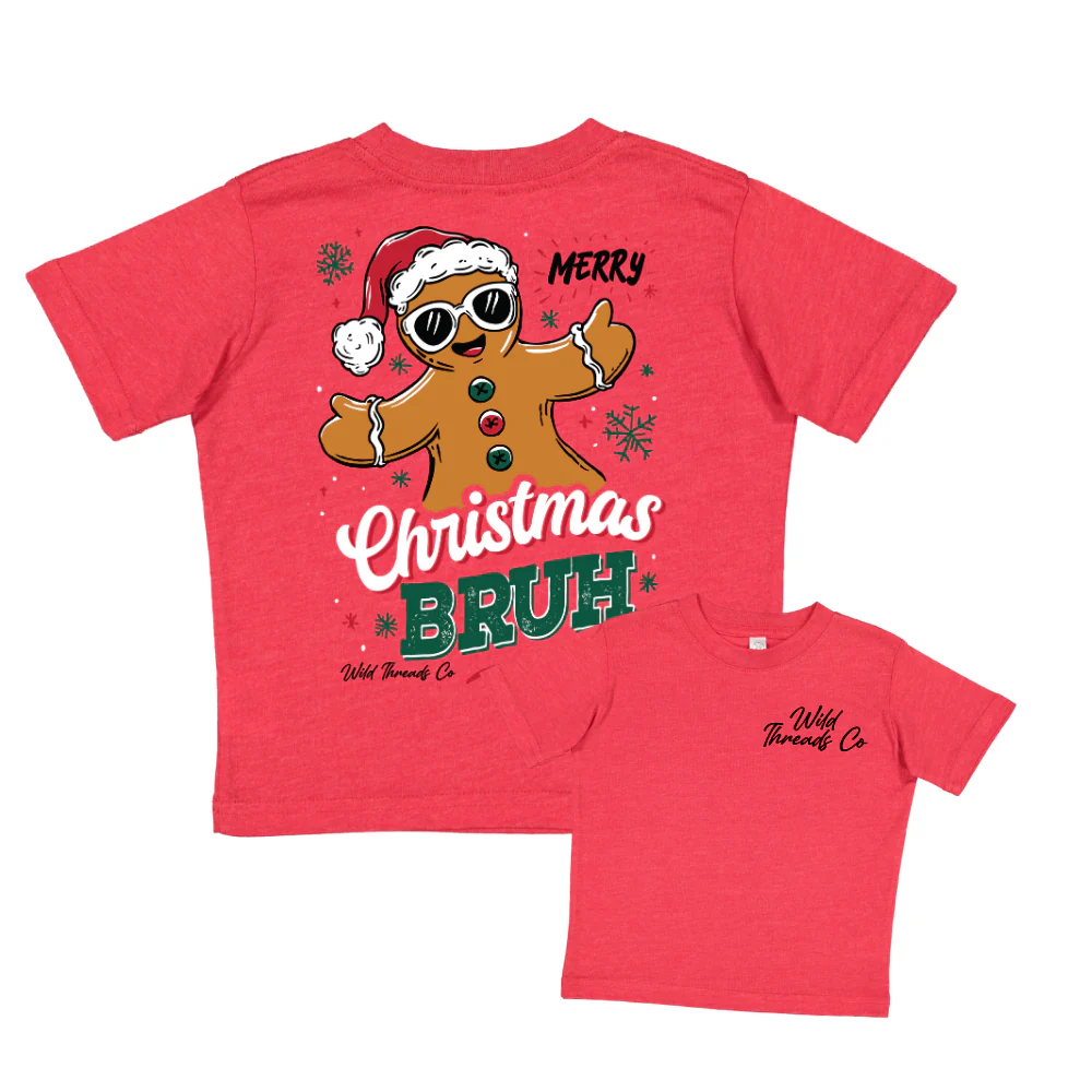 FREE Merry Christmas Bruh Tee *Add Any Additional Item To Cart To Unlock FREE Price*