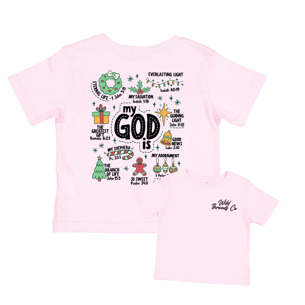 My God - Christmas Tee - Image 2