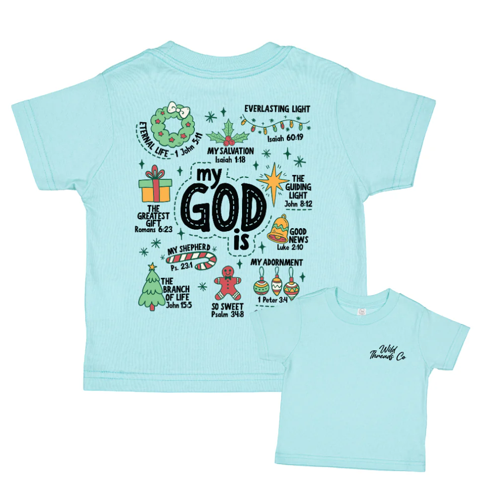 My God - Christmas Tee - Image 3
