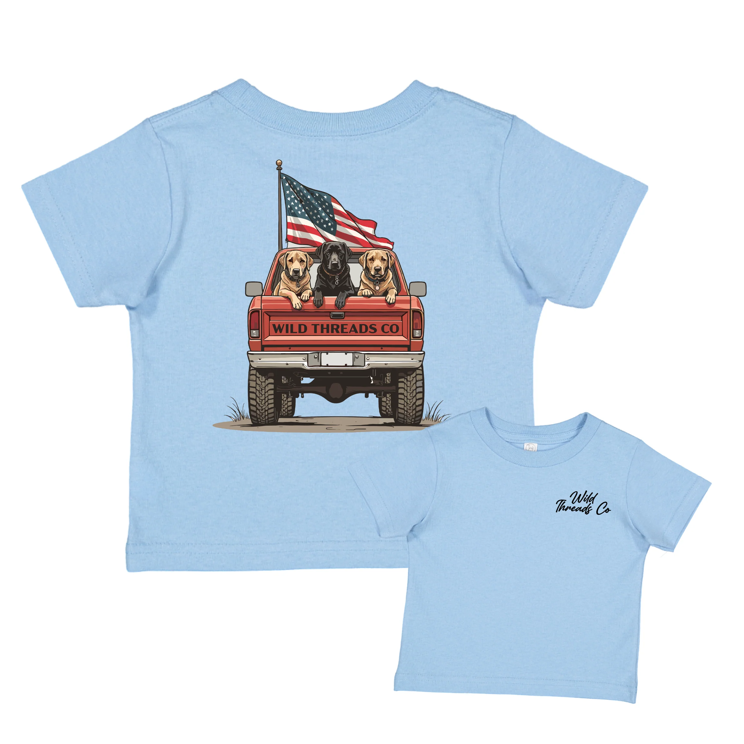 FREE Patriotic Retrievers Tee *Add Any Additional Item To Cart To Unlock FREE Price* - Image 2