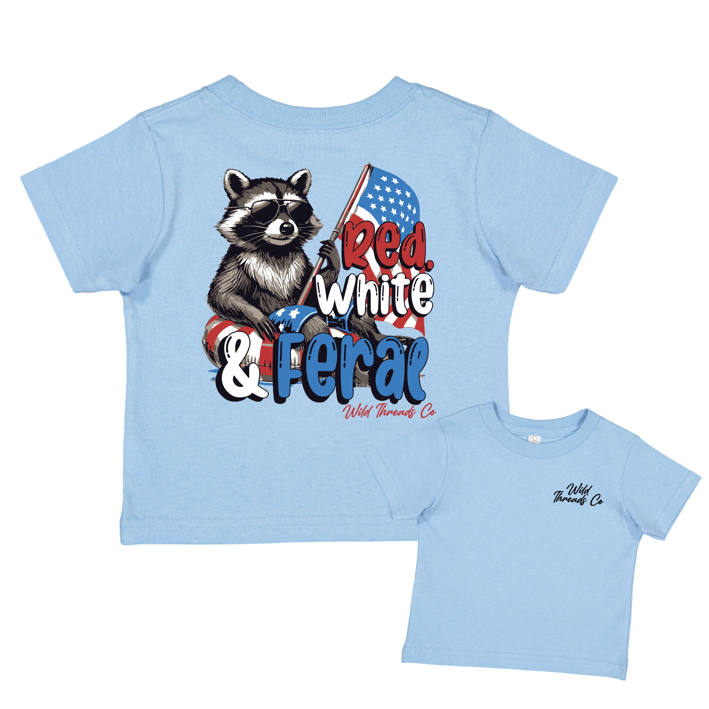 FREE Red White & Feral Tee *Add Any Additional Item To Cart To Unlock FREE Price*