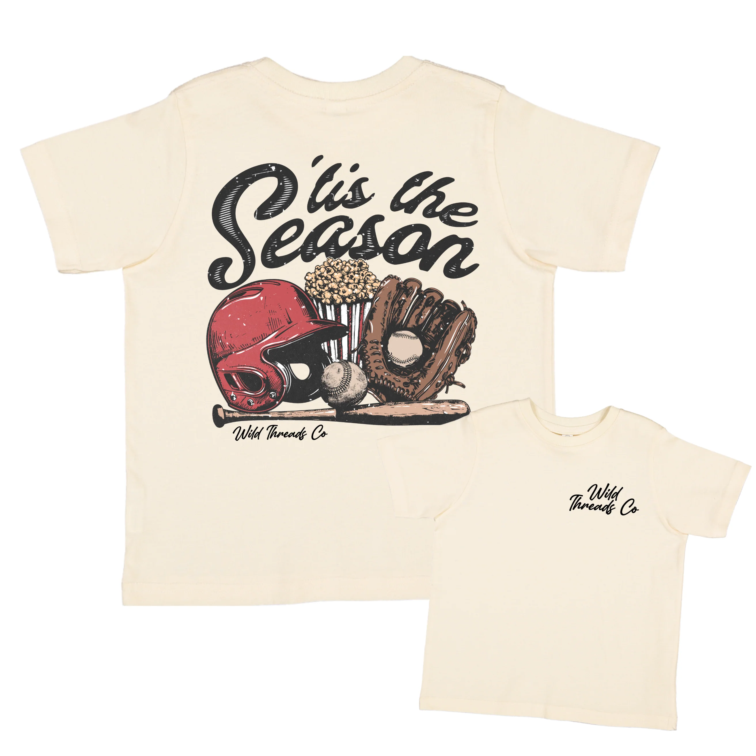 Tis' The Season Baseball Tee