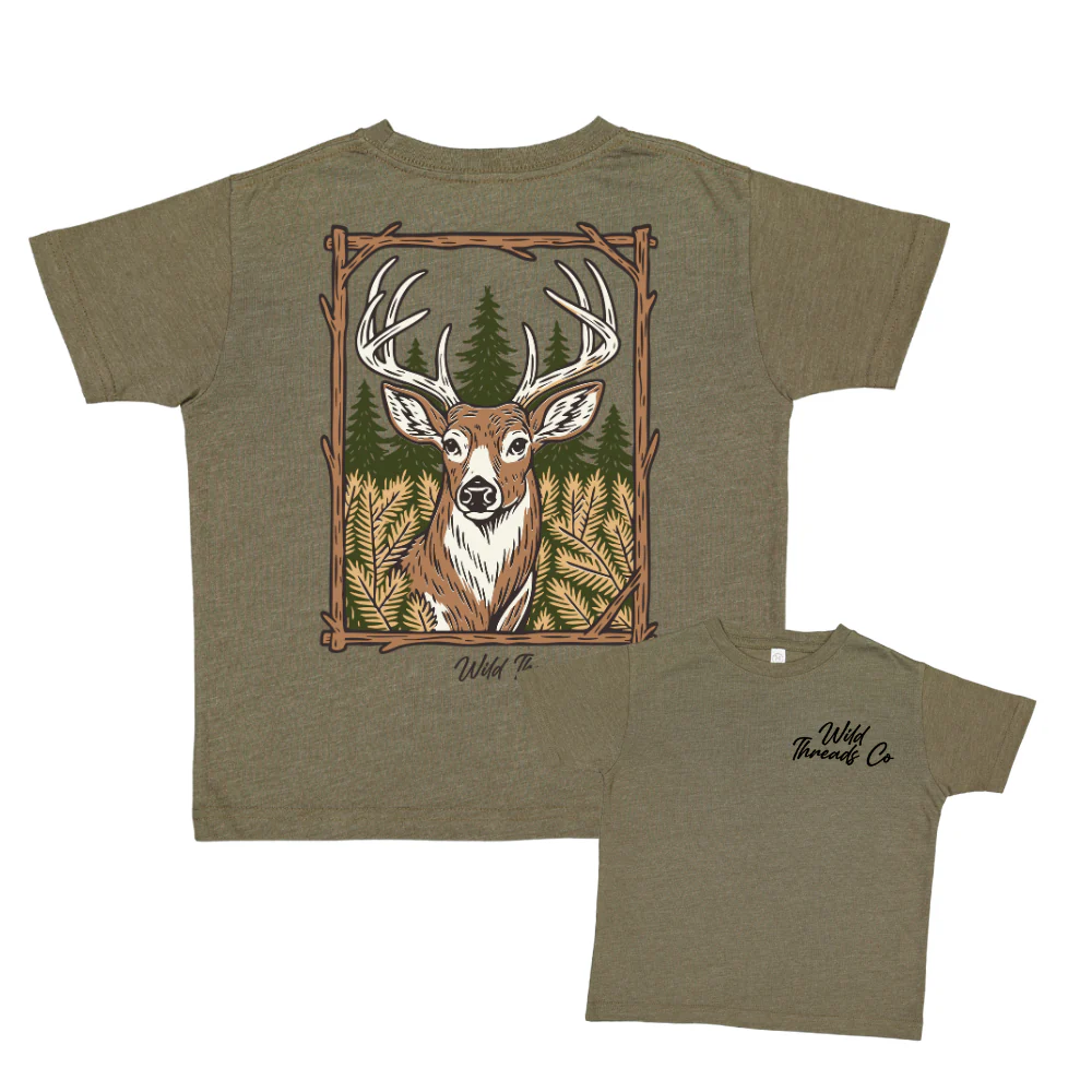 FREE Whitetail Deer Wooden Tee *Add Any Additional Item To Cart To Unlock FREE Price*