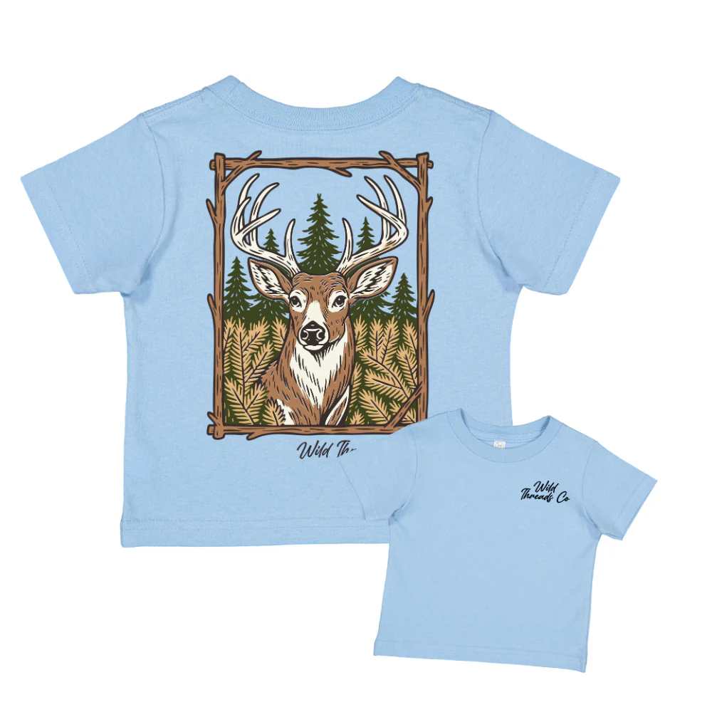 FREE Whitetail Deer Wooden Tee *Add Any Additional Item To Cart To Unlock FREE Price* - Image 2