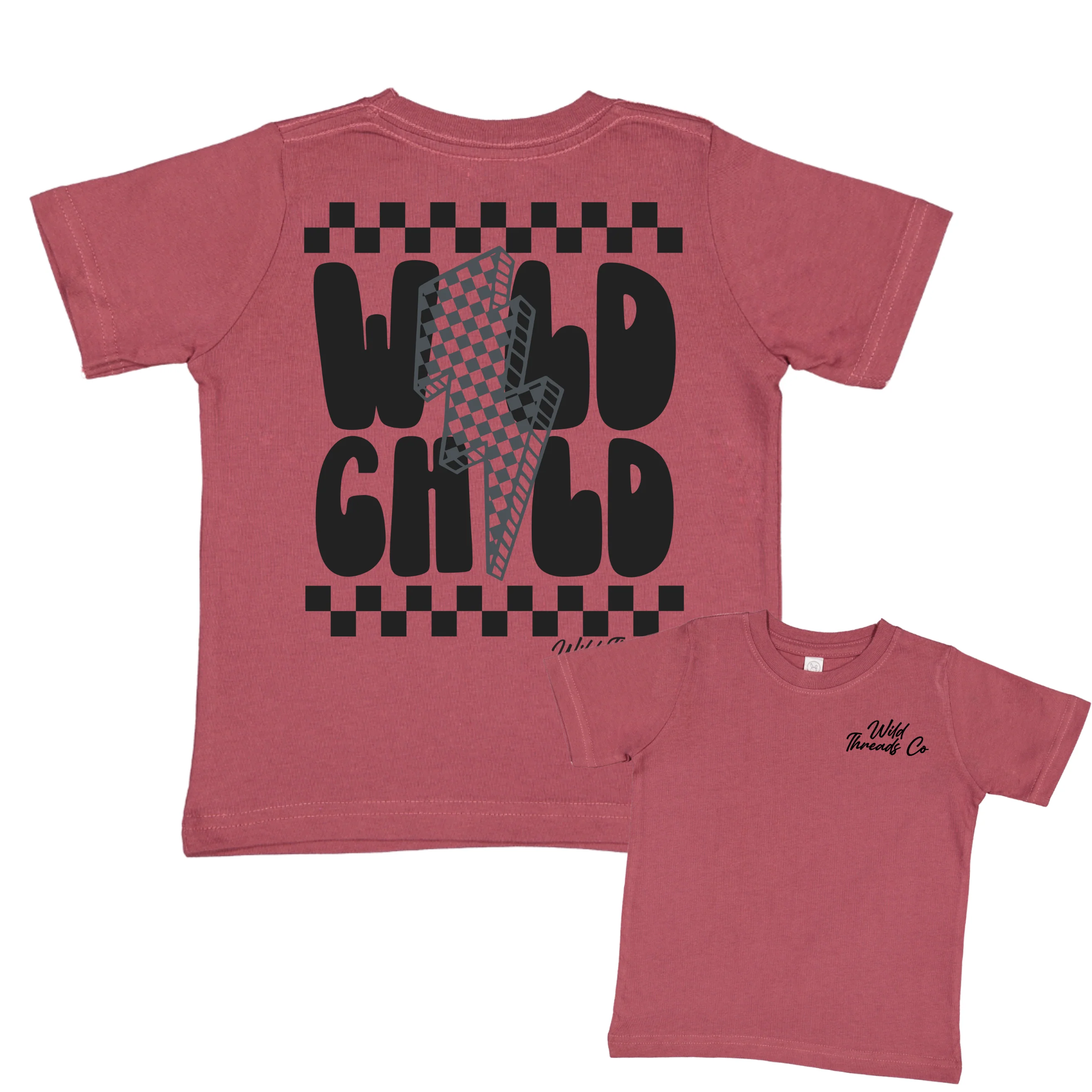 FREE Wild Child Lightning Bolt Tee *Add Any Additional Item To Cart To Unlock FREE Price* - Image 2