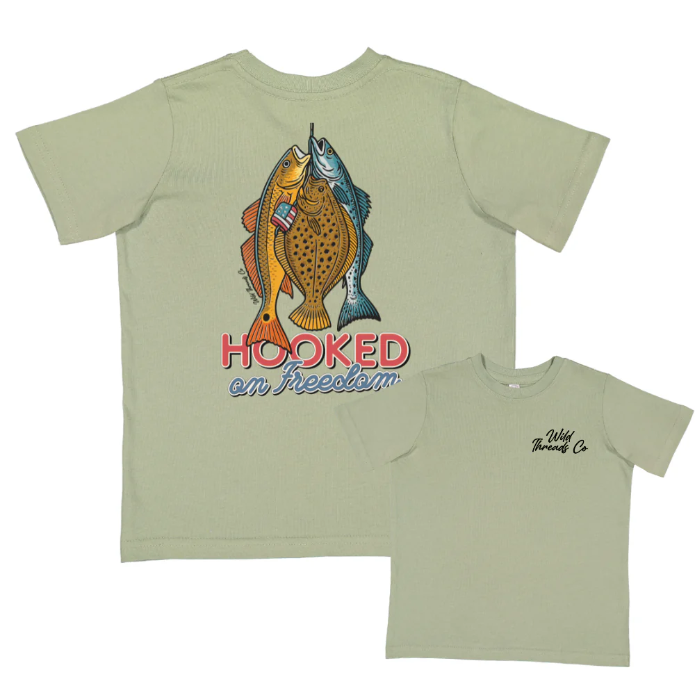 FREE Hooked On Freedom Tee *Add Any Additional Item To Cart To Unlock FREE Price*