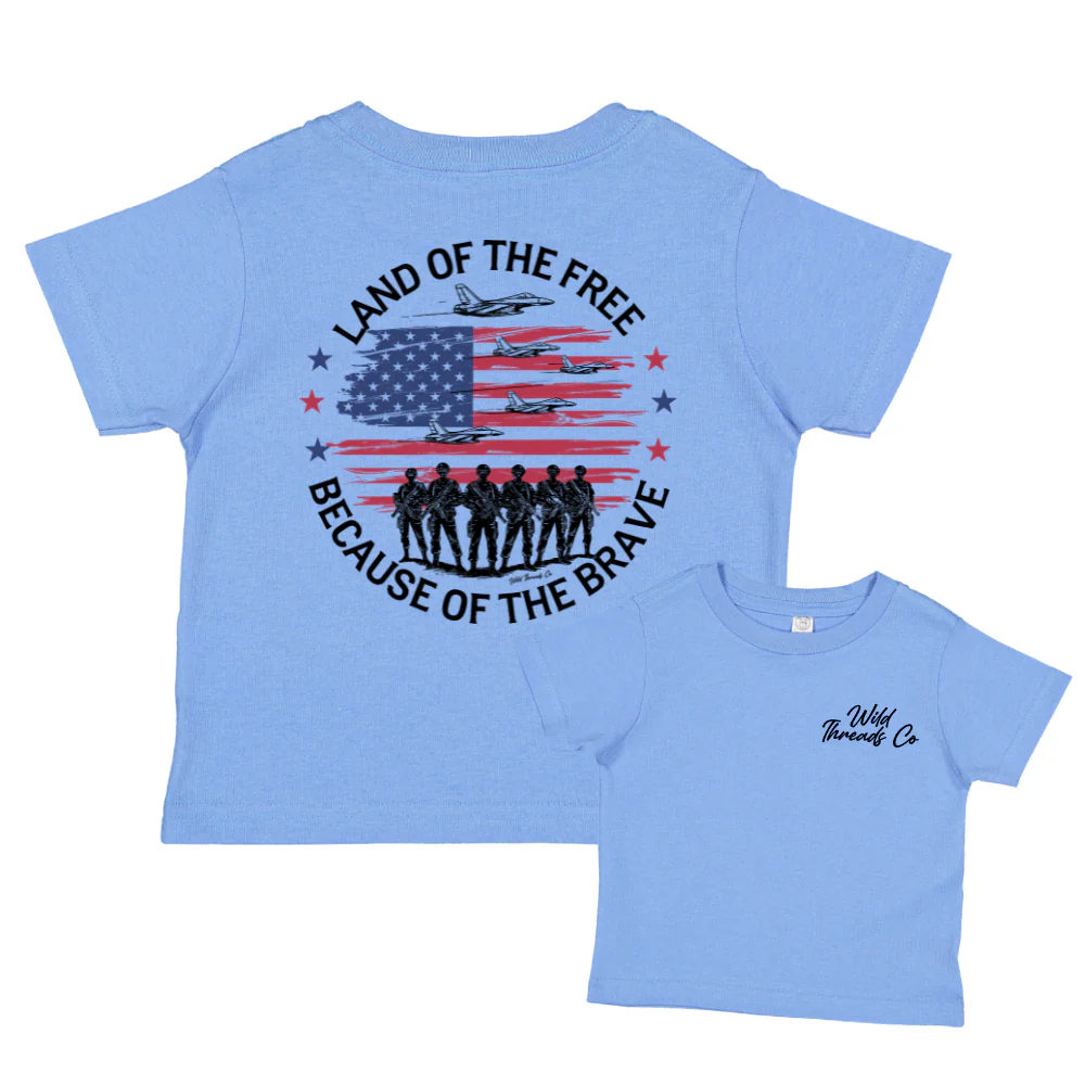 FREE Land Of The Free Tee *Add Any Additional Item To Cart To Unlock FREE Price* - Image 2