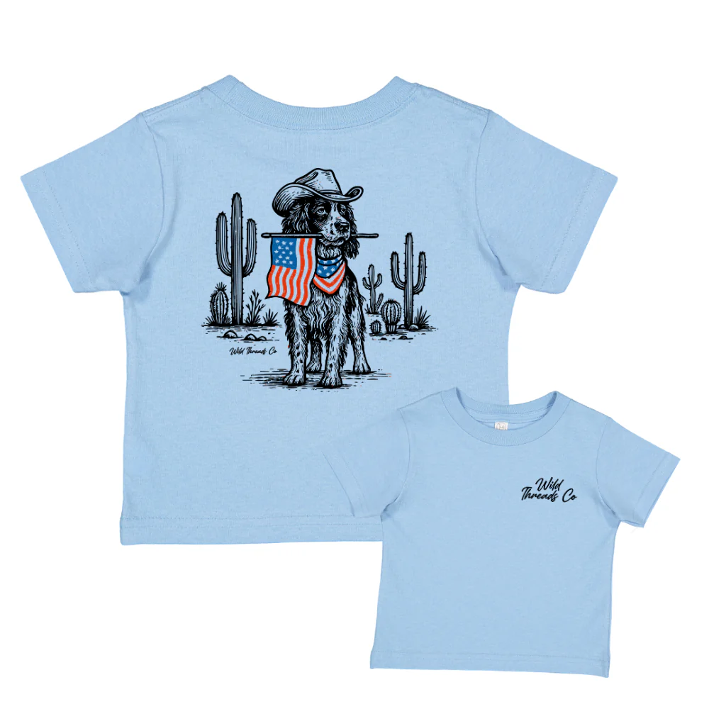 FREE Patriotic Cowboy Springer Tee *Add Any Additional Item To Cart To Unlock FREE Price*