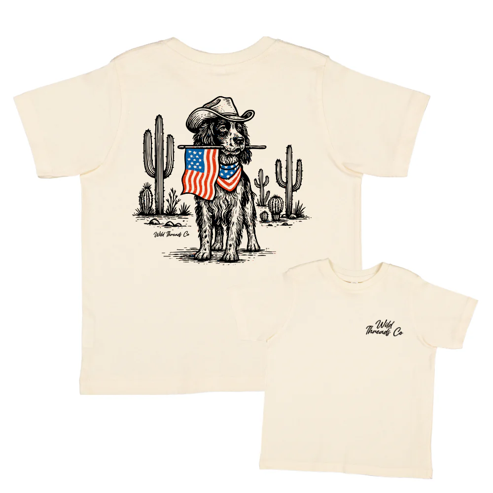 FREE Patriotic Cowboy Springer Tee *Add Any Additional Item To Cart To Unlock FREE Price* - Image 2