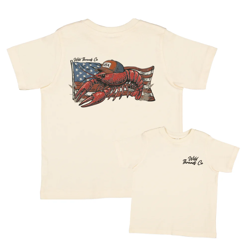 FREE Patriotic Crawfish Tee *Add Any Additional Item To Cart To Unlock FREE Price* - Image 2