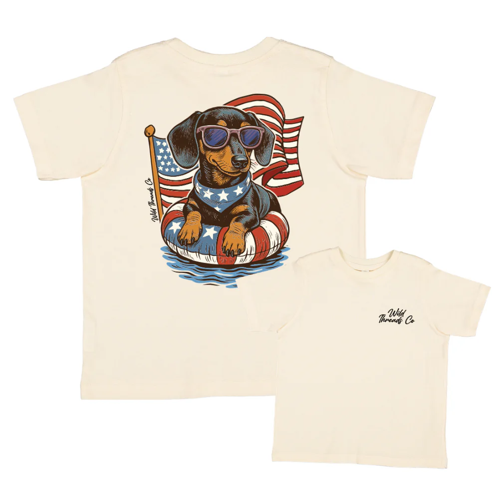 FREE Patriotic Dachshund Tee *Add Any Additional Item To Cart To Unlock FREE Price* - Image 2