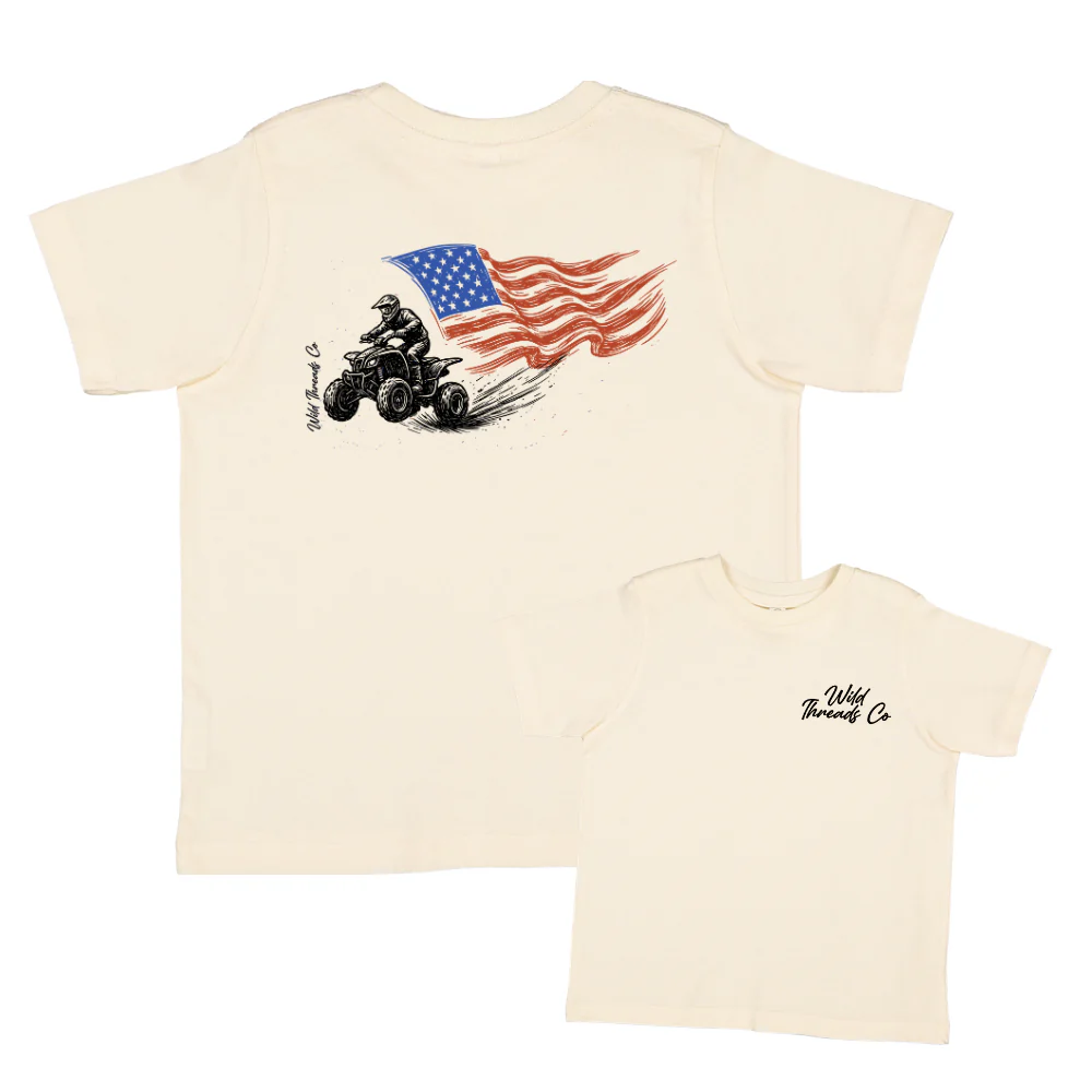FREE Patriotic Four Wheeler Tee *Add Any Additional Item To Cart To Unlock FREE Price* - Image 2