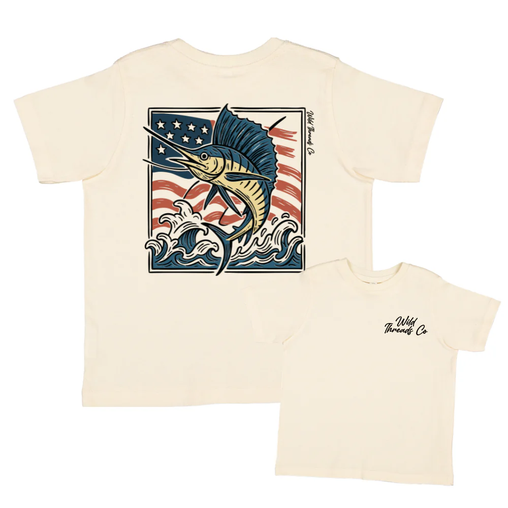 FREE Patriotic Marlin Tee *Add Any Additional Item To Cart To Unlock FREE Price*