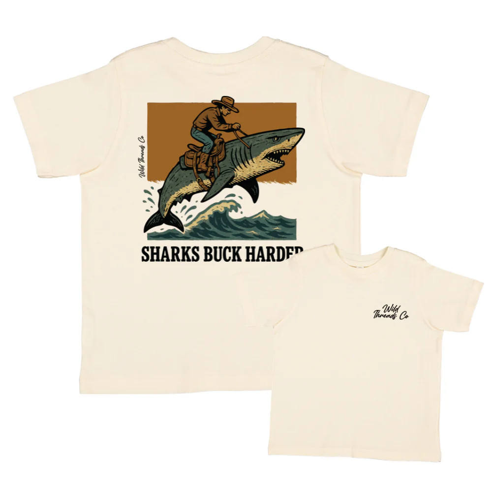 FREE Sharks Buck Harder Tee *Add Any Additional Item To Cart To Unlock FREE Price*