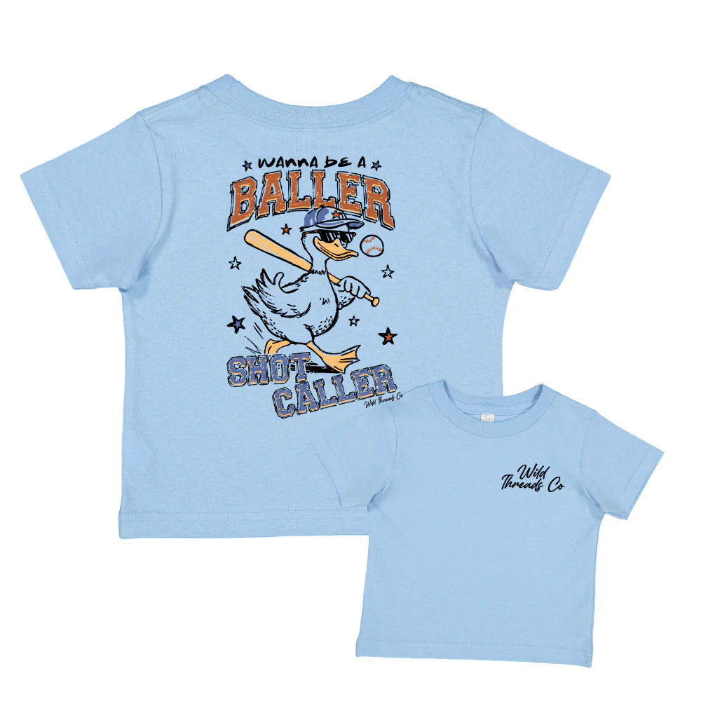 Wanna Be A Baller Tee - Image 2